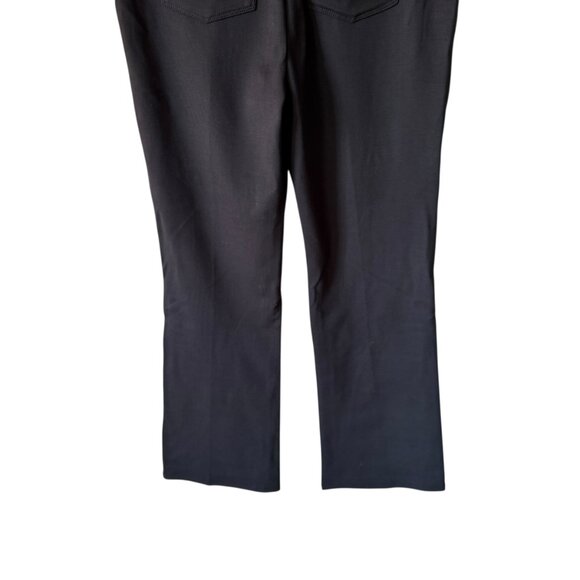 Soft Surroundings Perfect Ponte Bootcut Pant Sz M Black Comfort Stretch Pull On - Picture 4 of 14